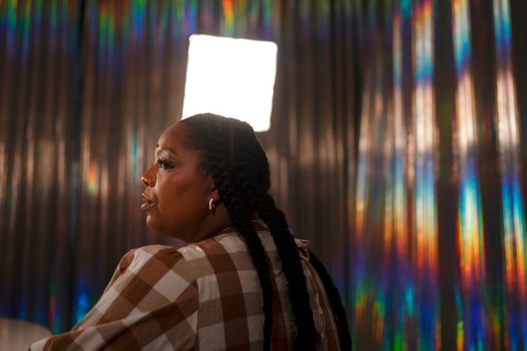 Paul Cullors, the brother of BLM's co-founder Patrisse Cullors, is the charity's highest paid employee, new filings reveal. (AP Photo/Jae C. Hong)