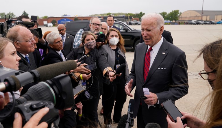 Biden tours Lockheed Martin plant to promote Ukraine aid and US manufacturing