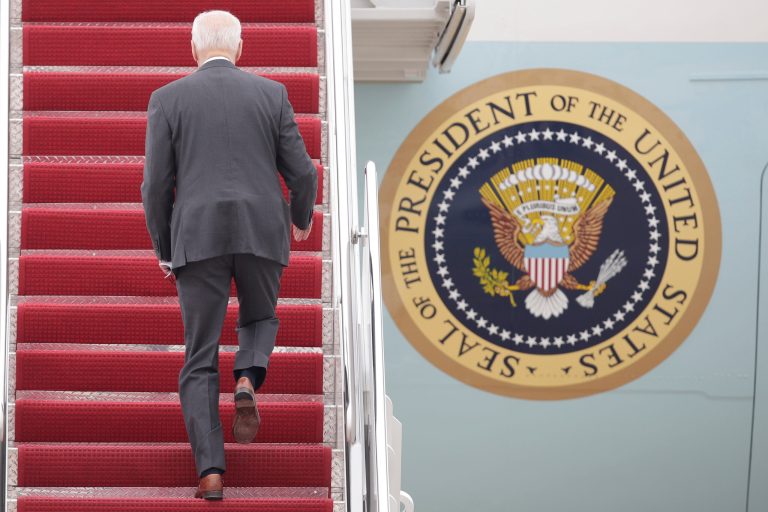 President Biden said that, should the Supreme Court overturn Roe v. Wade, voters must elect pro-choice lawmakers and, again, urged Congress to send him a bill to sign into law, but White House press secretary Jen Psaki says Democrats don't have the votes.