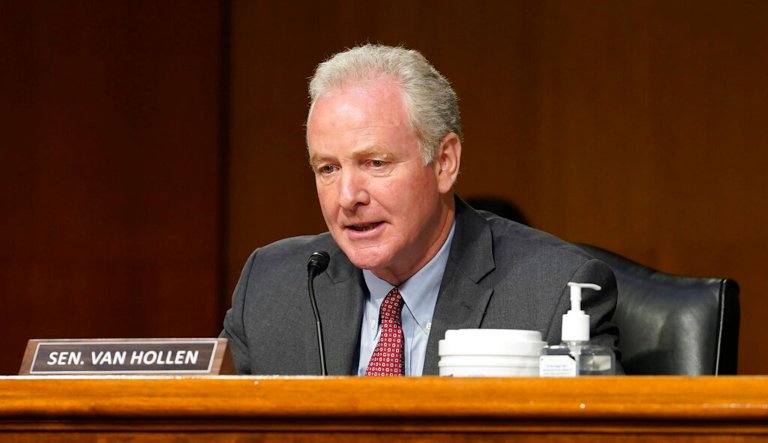 Sen. Chris Van Hollen discharged from hospital after suffering stroke