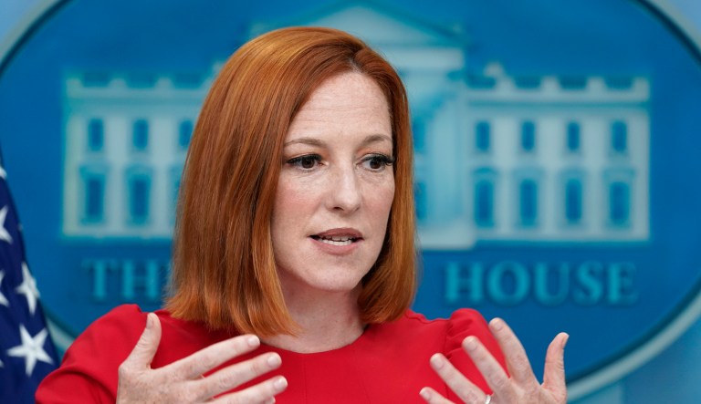 White House press secretary Jen Psaki chided Republicans for focusing on the leaking of the Supreme Court's overturning of Roe v. Wade over the actual decision to end federal abortion protections.