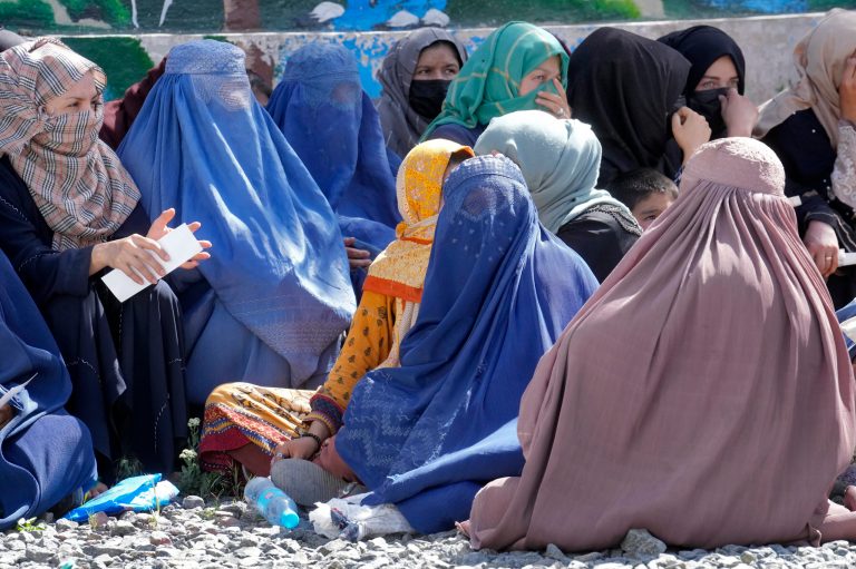 Man’s work: Taliban direct women to send male relatives to take their jobs