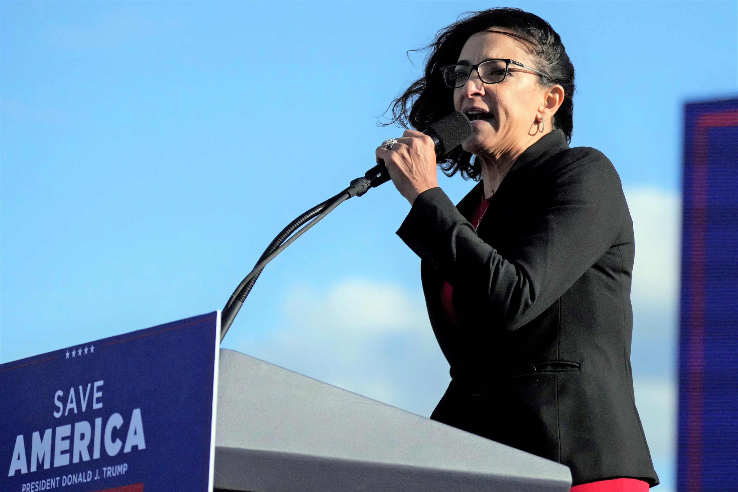 ‘Everything she said is a lie’: Nancy Mace and Trump-backed challenger clash in sole primary debate