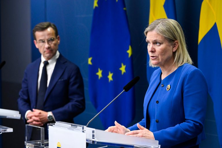 Sweden announces intent to join NATO