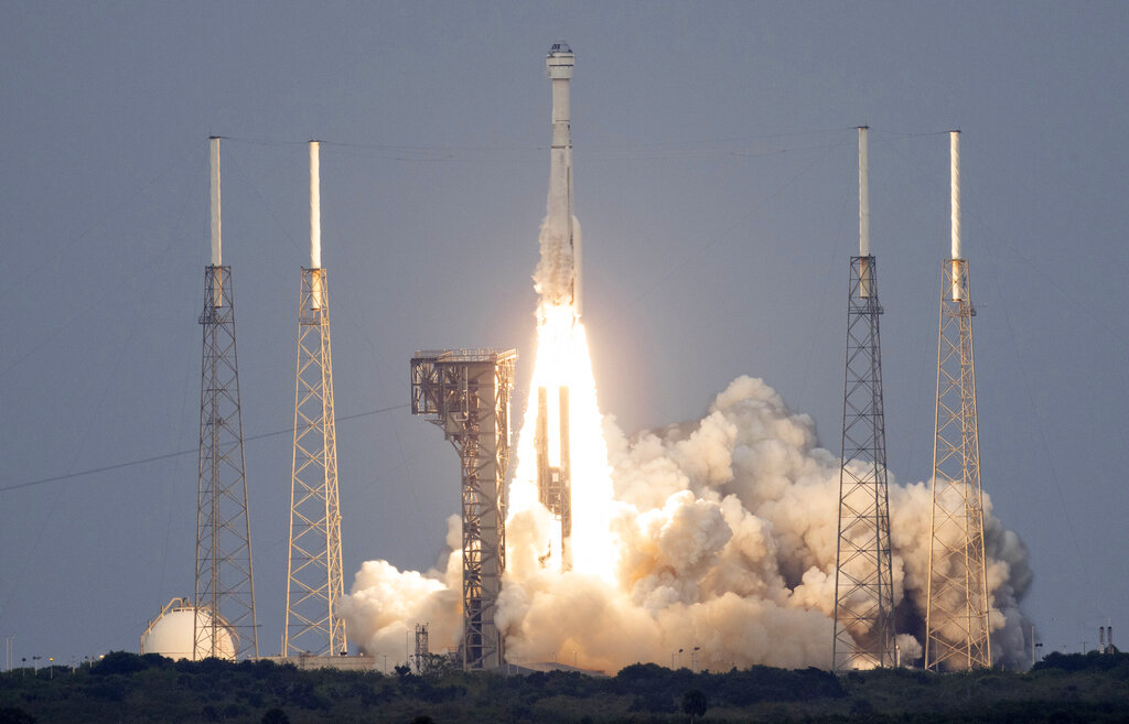 Starliner spacecraft jets to space station after two-year delay