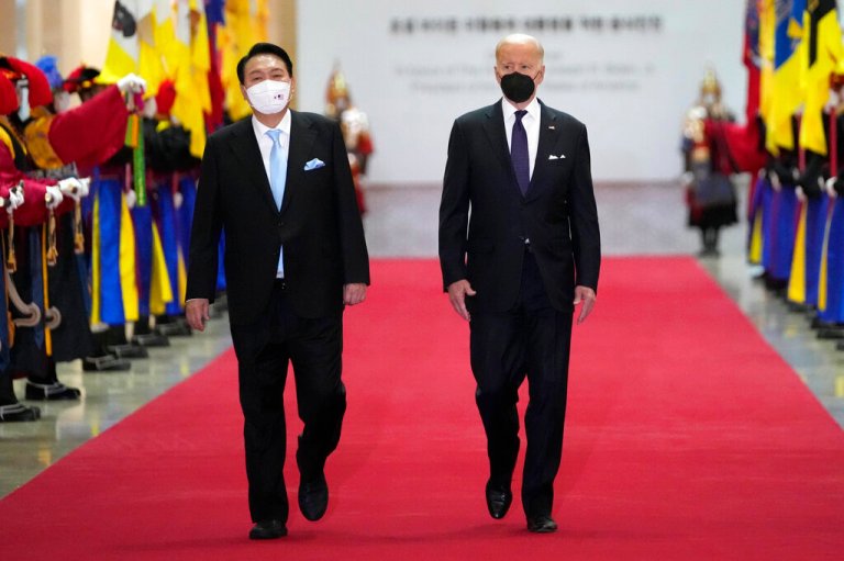 South Korean leader caught disparaging Biden and Congress in hot mic moment