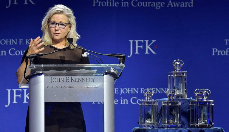 Called a ‘Profile in Courage,’ Liz Cheney pays tribute to brave Capitol police