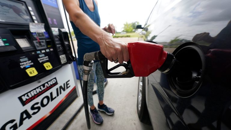 A customer readies to pump gas at this Ridgeland, Mississippi, Costco on Tuesday. Wholesale retail chain stores, such as Costco and Sam's Club, tend to price their gas competitively against one another, while major gas chain prices are usually higher. 