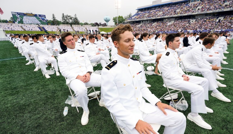 Biden tells Navy graduates the next decade will be decisive in the 21st century
