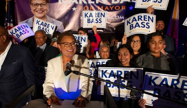 Home of Los Angeles mayoral candidate Karen Bass burglarized, guns stolen