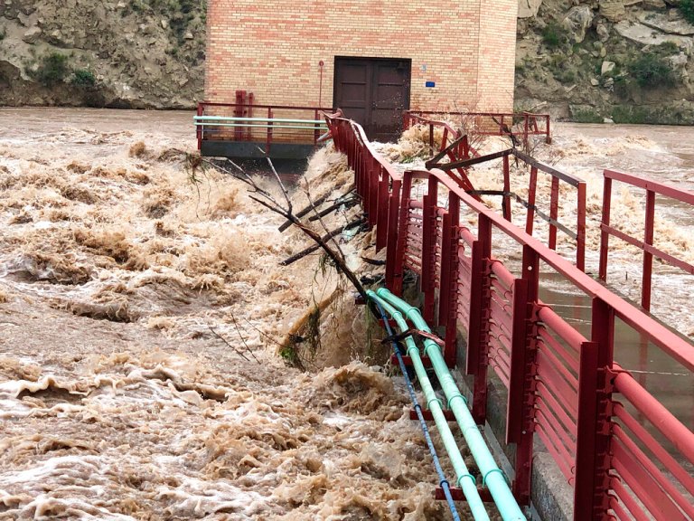 Billings, Montana is currently recovering from the recent Yellowstone National Park flood overwhelming its water treatment plants. (City of Billings via AP)