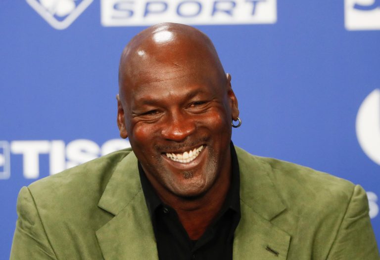 Basketball legend Michael Jordan.