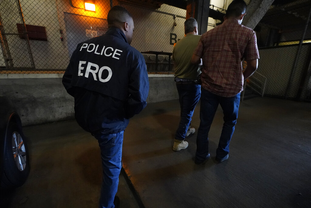 ICE operation leads to arrest of 171 migrants with homicide, sexual assault charges