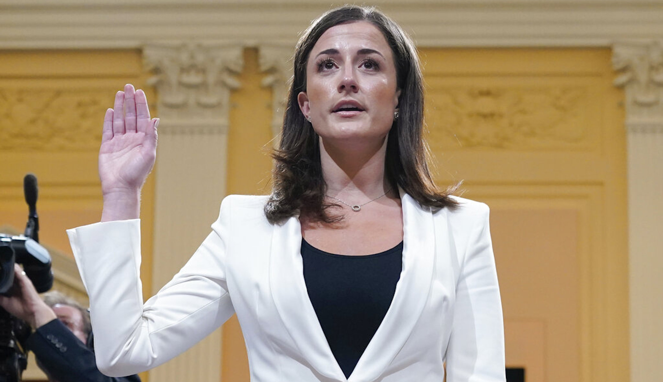 Hutchinson claims MTG discussed QAnon with Trump and Meadows before Jan. 6