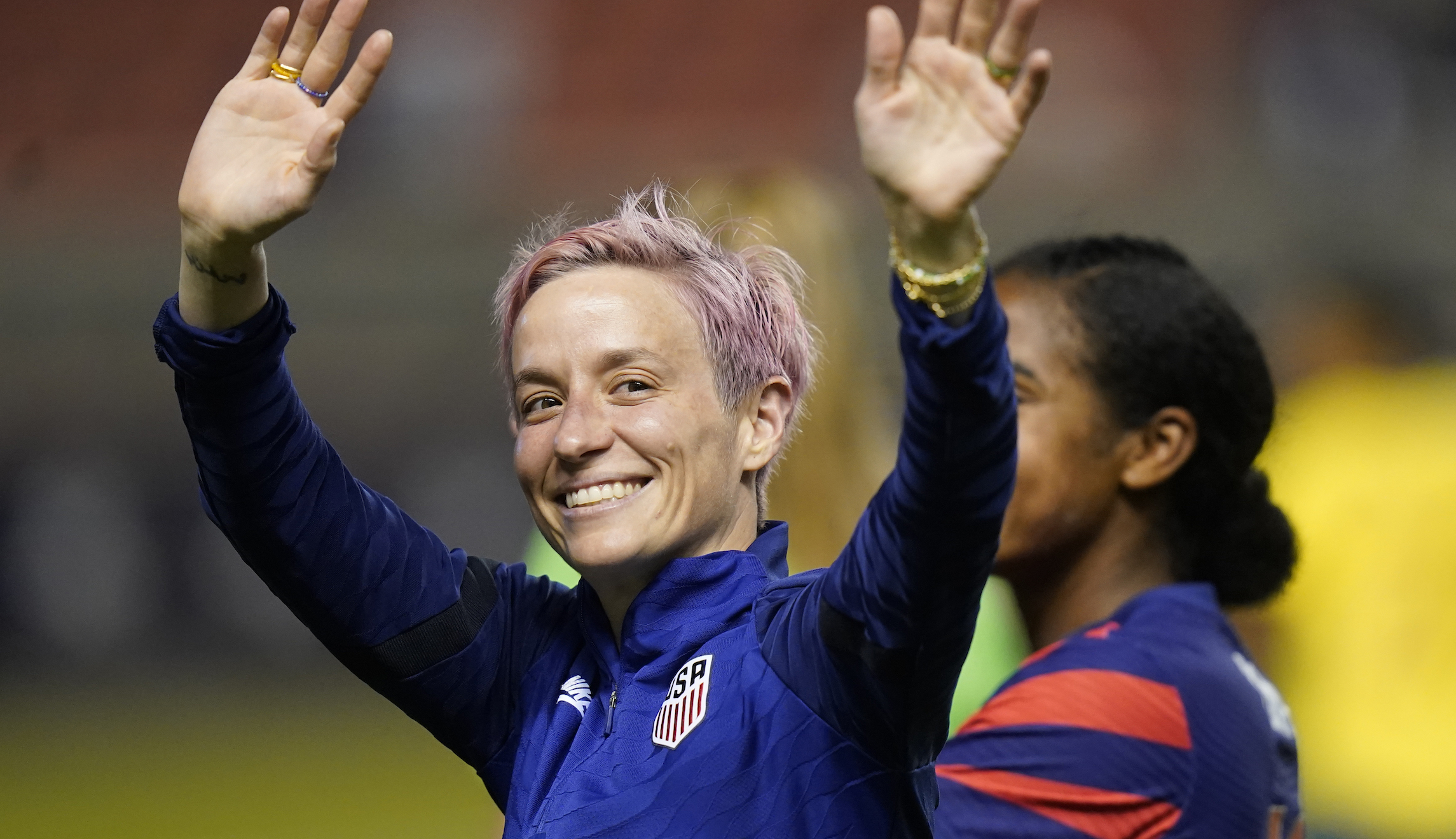 Medal of Freedom recipients include Megan Rapinoe, Steve Jobs, and John McCain