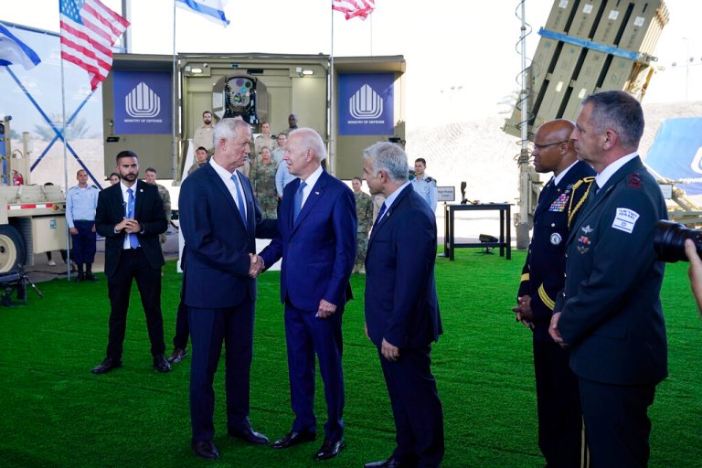 A touchy subject: Biden struggles with new no-handshake rule in Middle East