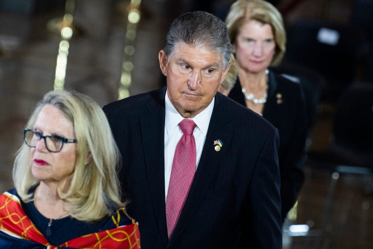 Manchin denies tanking climate spending bill, wants to wait on inflation stats