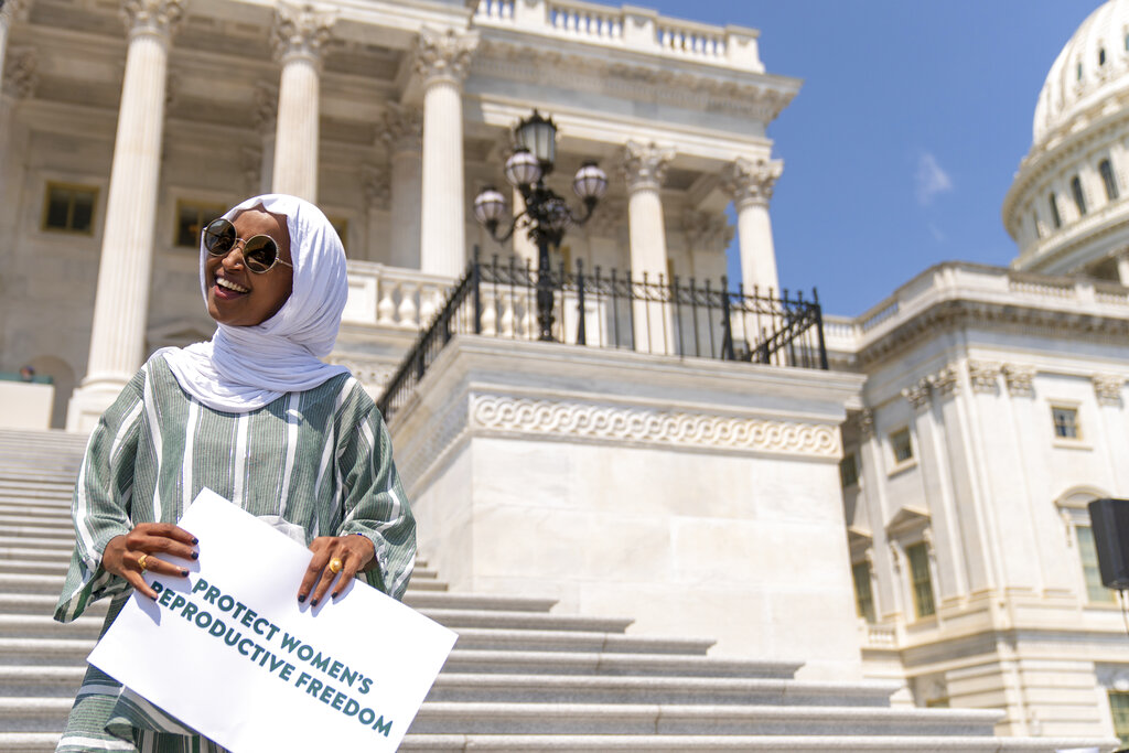 Ilhan Omar slams Supreme Court and GOP as ‘extremists’ after Roe reversal