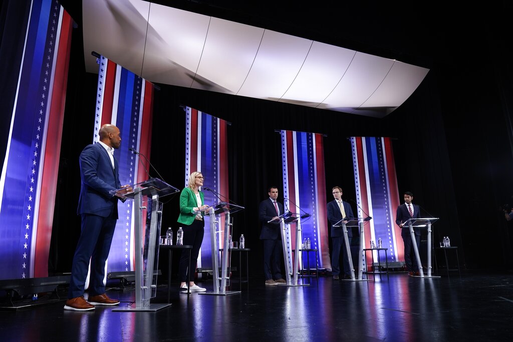Wisconsin Democrats flash abortion bona fides in Senate primary debate