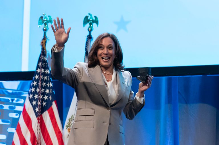 Harris team dismisses maskless hug after deemed Biden close COVID-19 contact