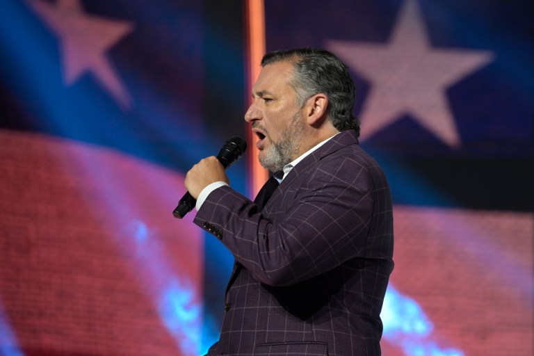 Sen. Ted Cruz is eager to talk about all his collaborative efforts in the Senate, especially those that involve the Texas Republican reaching across the aisle.
