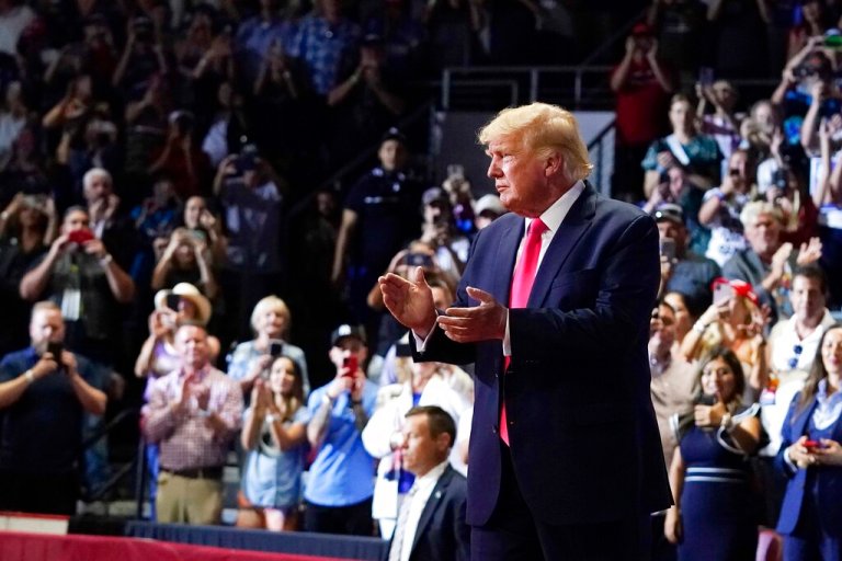 WATCH: Trump speaks at TPUSA Student Action Summit 2022