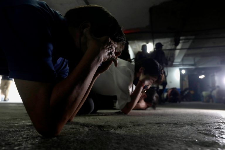 Taiwanâs capital staged air raid drills Monday and its military mobilized for routine defense exercises, coinciding with concerns over a forceful Chinese response to a possible visit to the island by Speaker Nancy Pelosi.