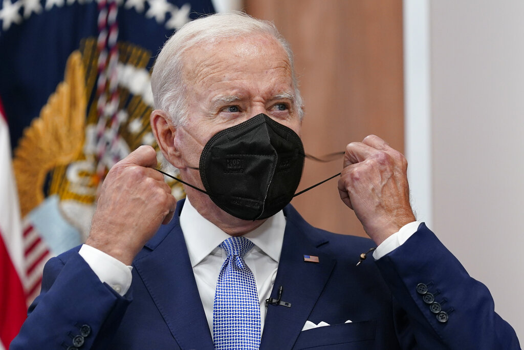 Biden to wear mask indoors after COVID-19 exposure