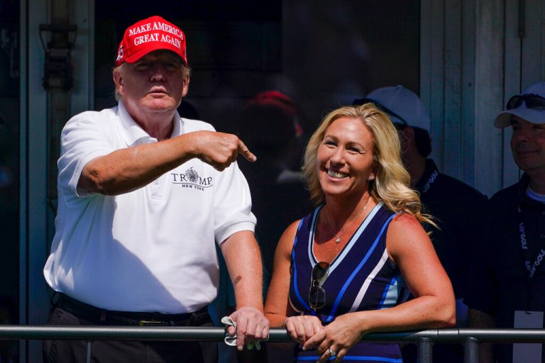 LIV cheered, ‘MTG for VP’