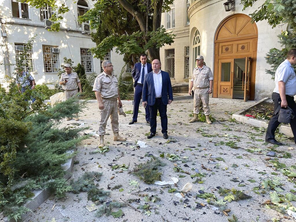 Drone attacks Russia’s Black Sea fleet headquarters