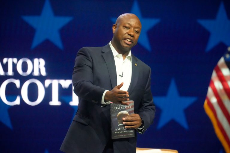 Tim Scott puts God in the middle of his presidential campaign