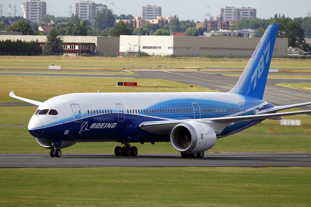 Boeing delivers first 787 Dreamliner since 2021
