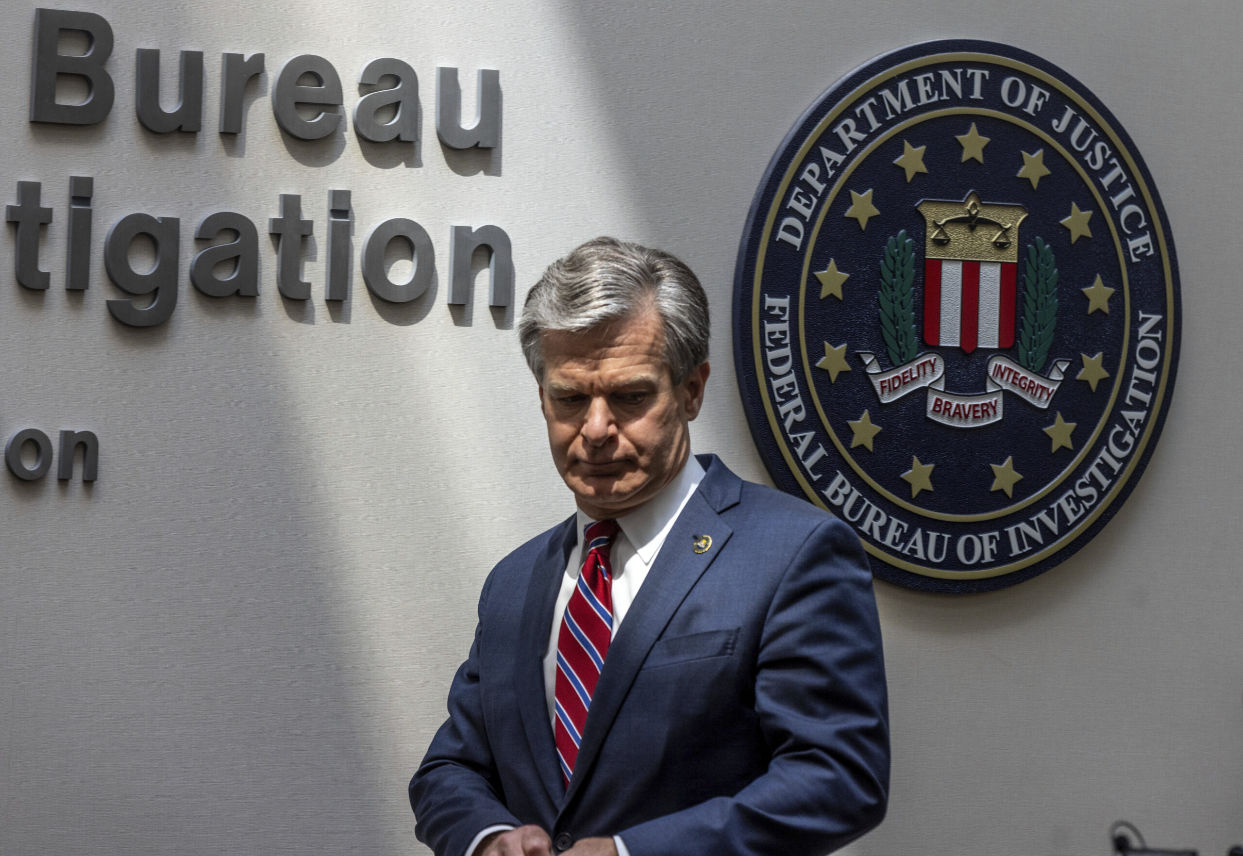 House Republicans to cite Bannon precedent in FBI Director Wray contempt case