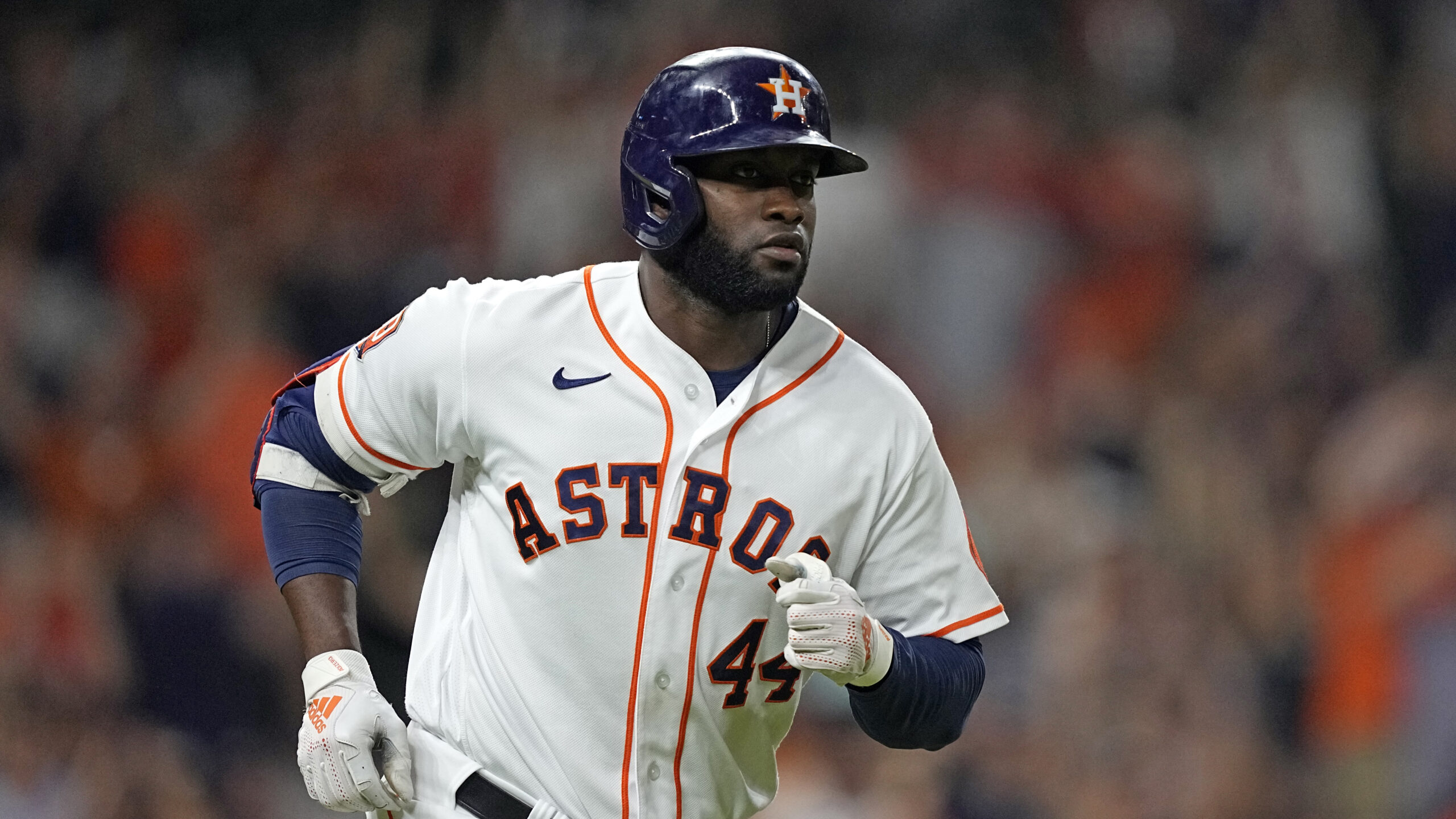 WATCH: Houston Astros star Yordan Alvarez leaves game and is hospitalized after firework issue