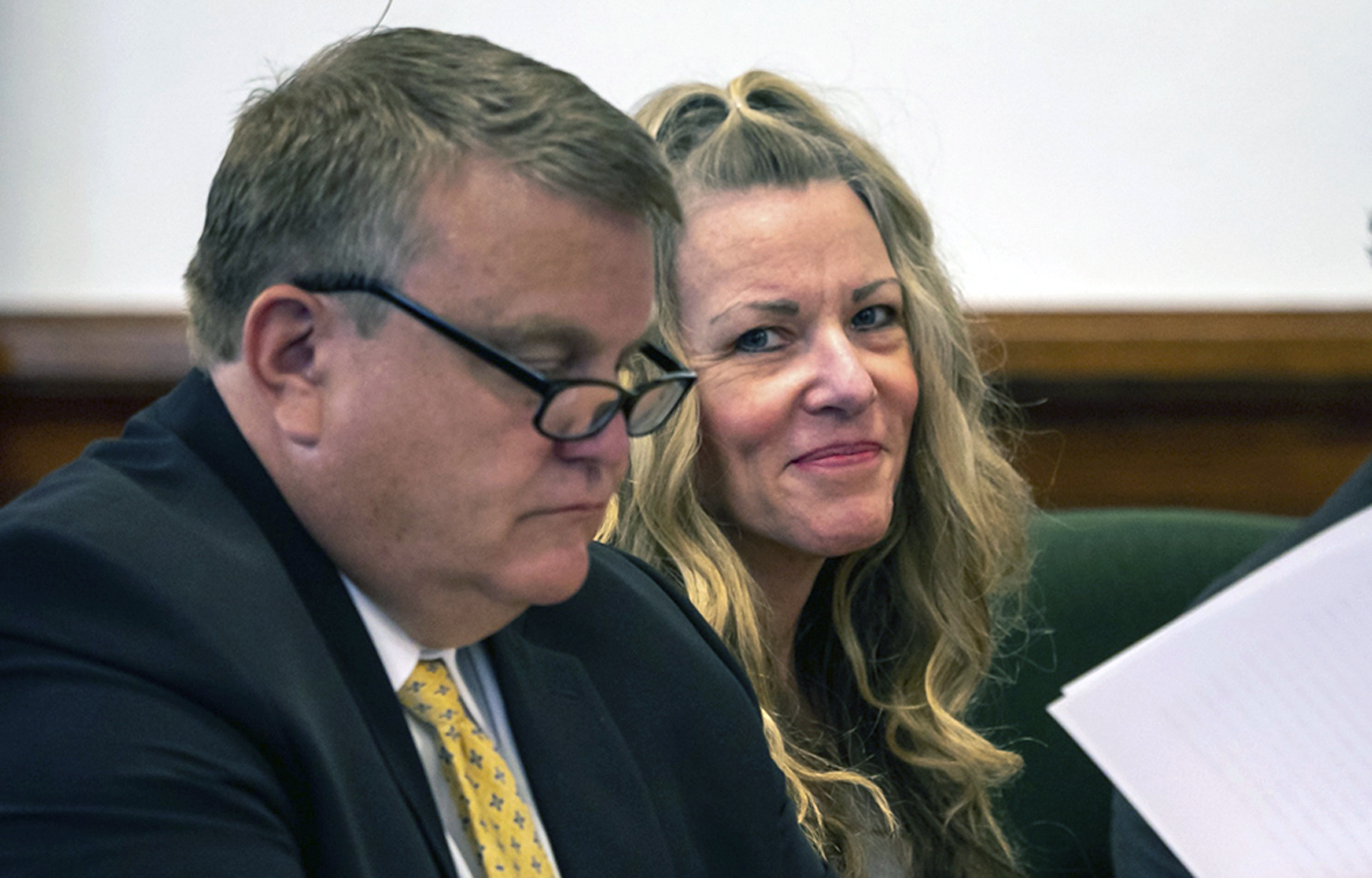 Cult leader Lori Vallow smiles in court proceeding surrounding murder of children