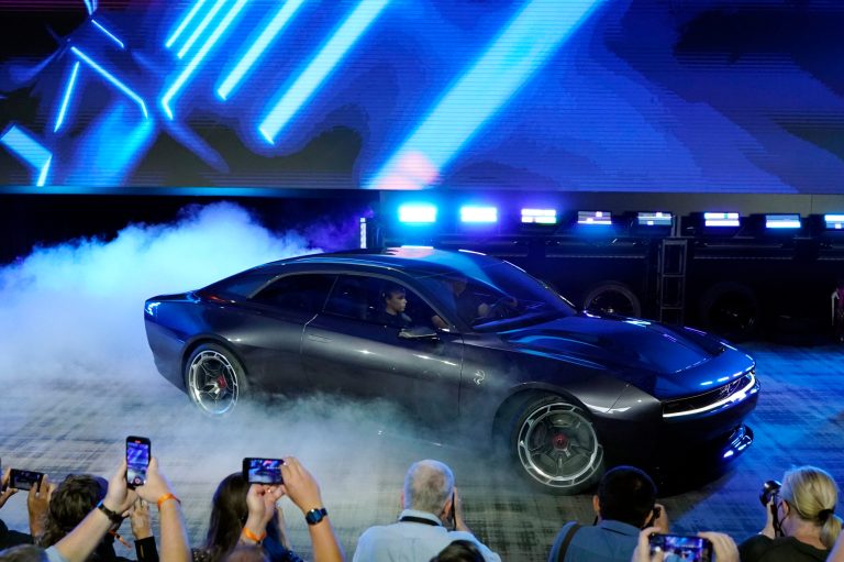 The Dodge Charger Daytona SRT concept is unveiled.