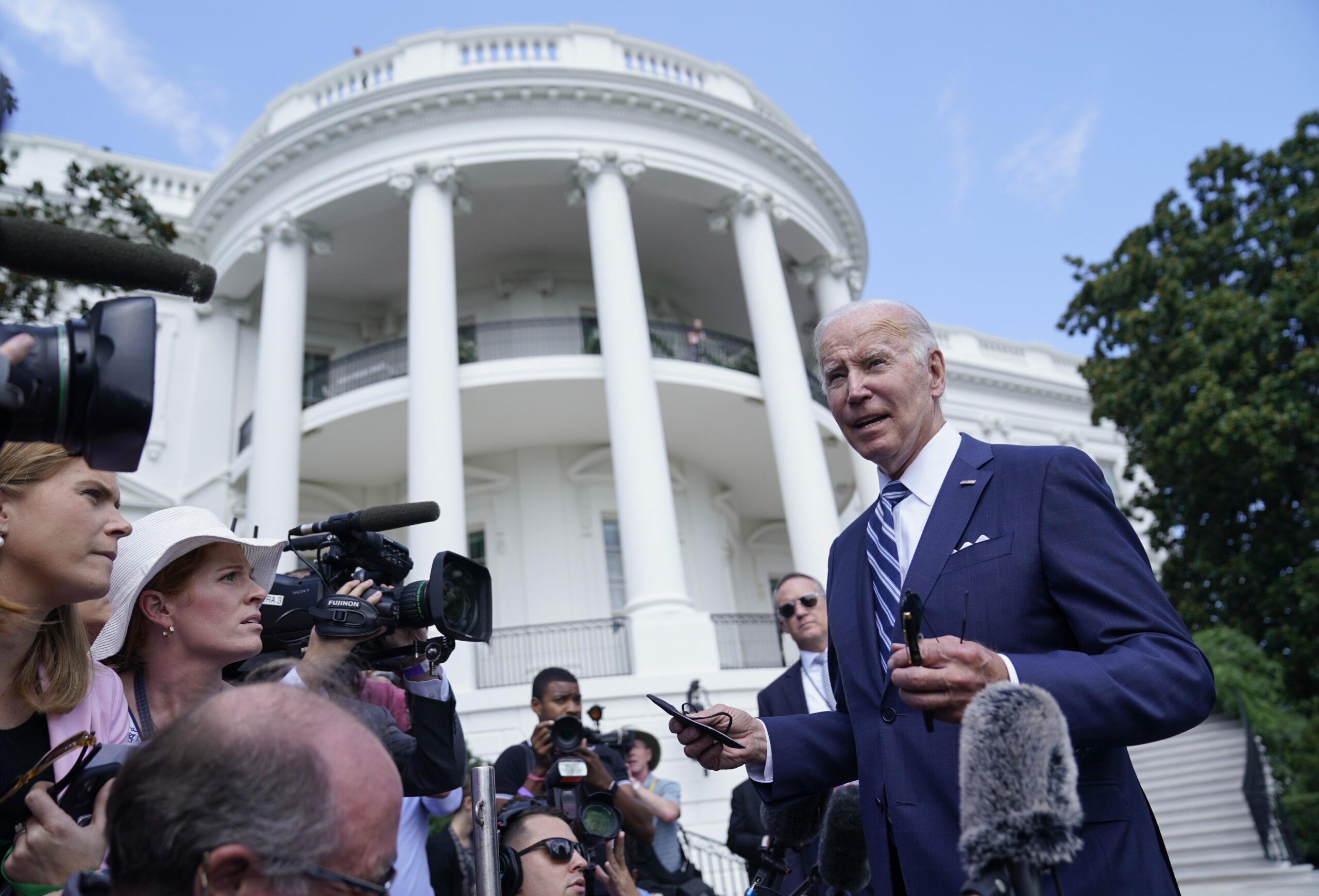 ‘C’mon’: Biden scoffs at Trump’s Mar-a-Lago legal defense