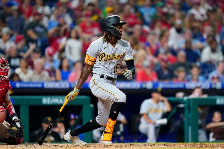 WATCH: MLB star almost hits fans with his bat in wild accident during game