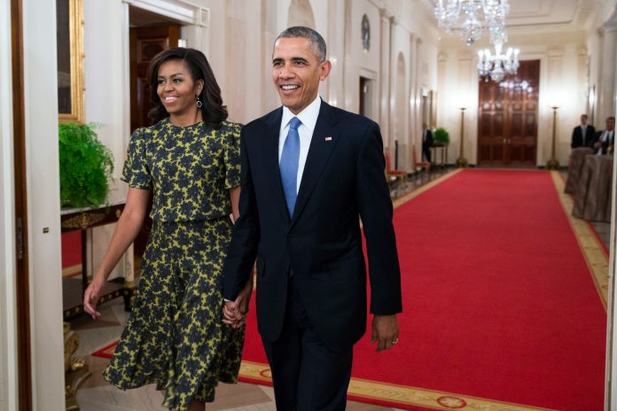 Obama returns to White House, where he’s upstaged Biden before