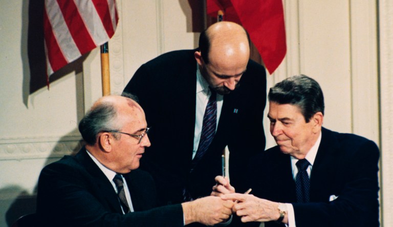 One and three-quarters cheers for the late Mikhail Gorbachev