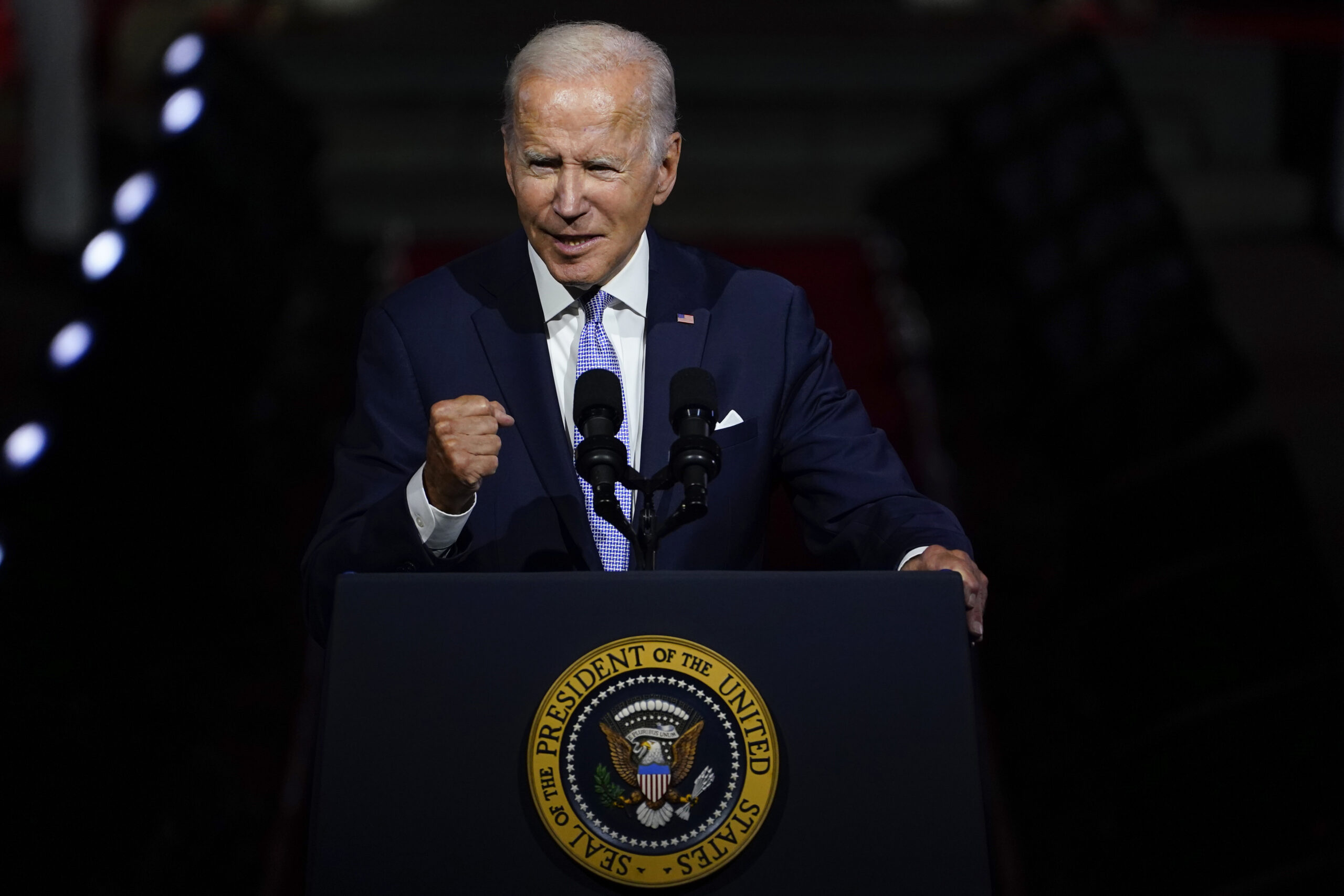 ‘They’ve got no shame’: Biden mocks GOP at Democratic National Committee rally