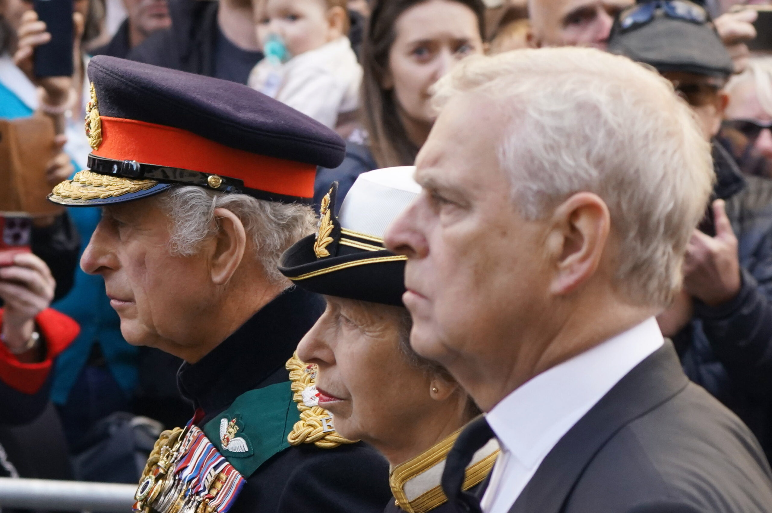 Heckler arrested after calling Prince Andrew ‘sick old man’ in Edinburgh