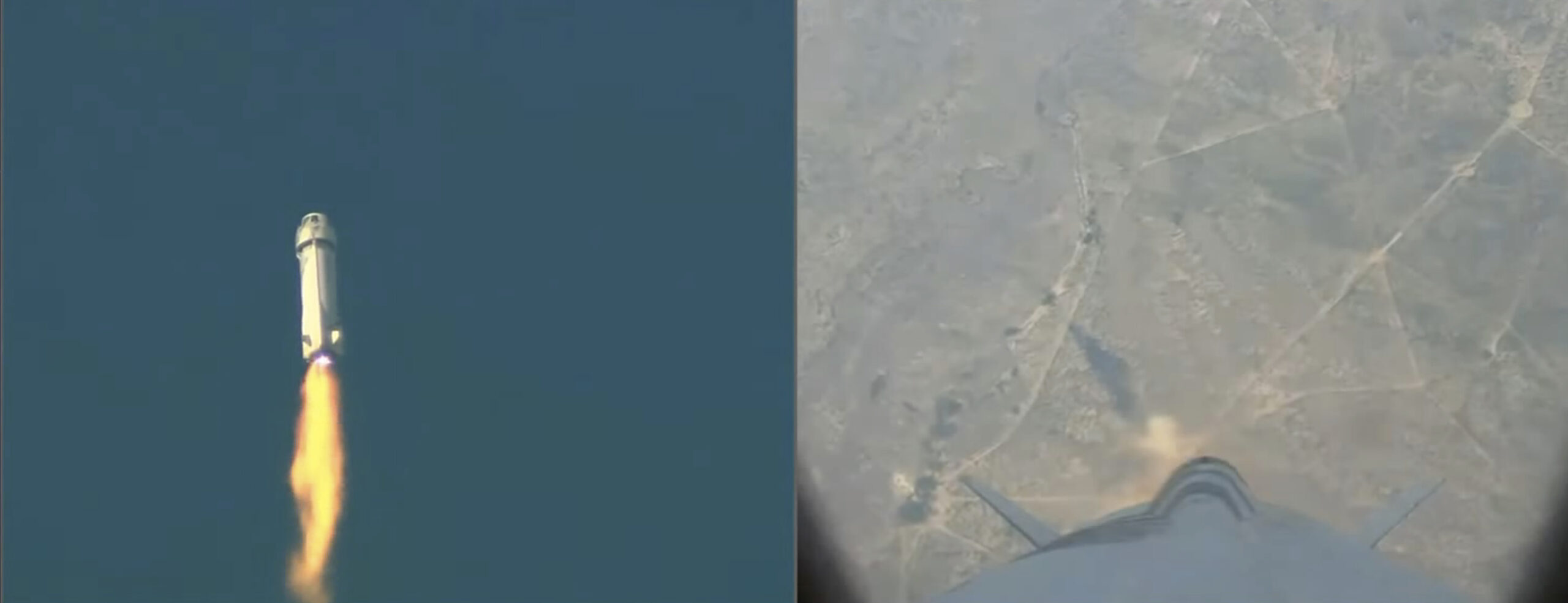 WATCH: Jeff Bezos’s Blue Origin rocket explodes in launch failure streamed live