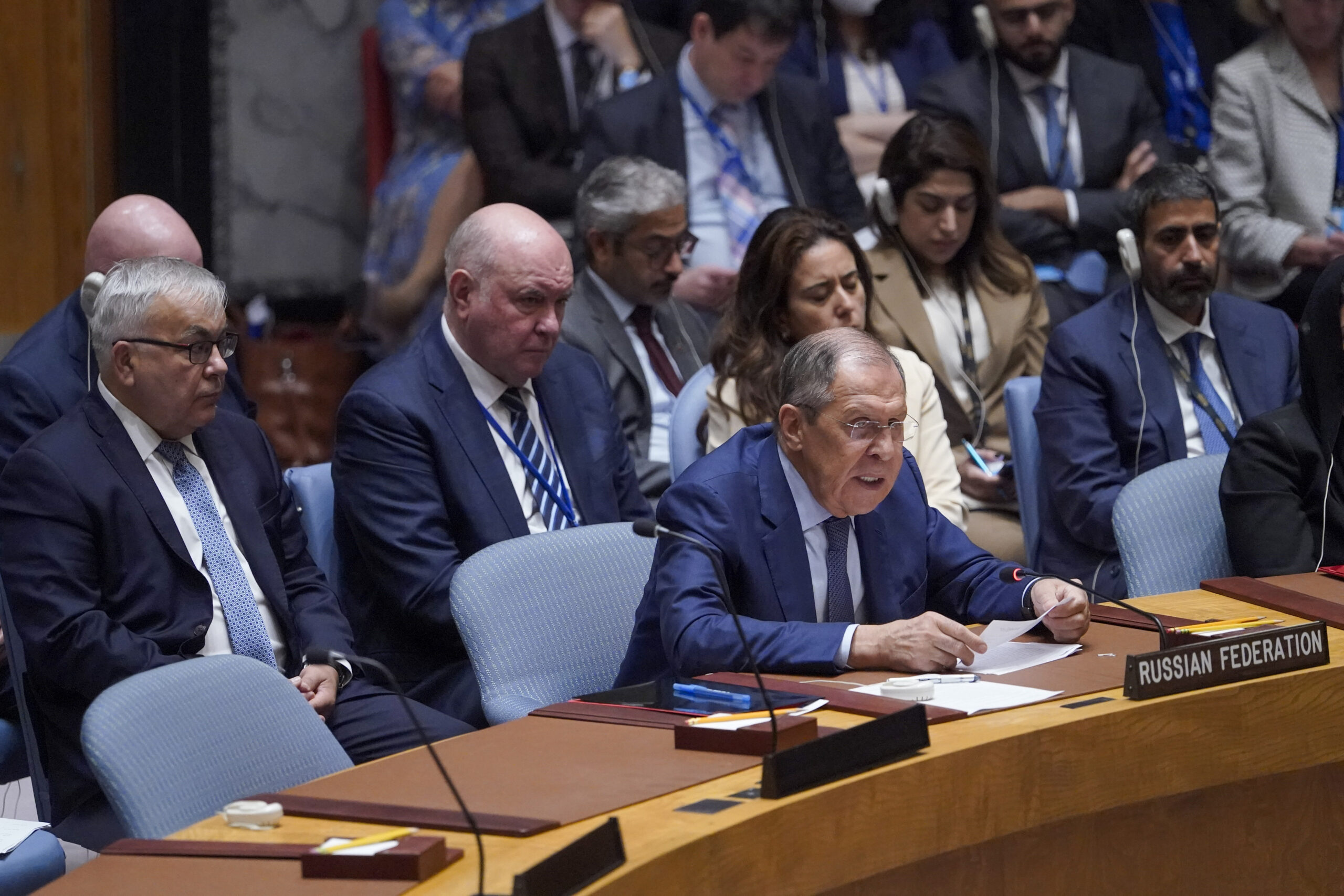 ‘Punish yourselves’: Lavrov dismisses ‘narrative about Russian aggression’ in Ukraine