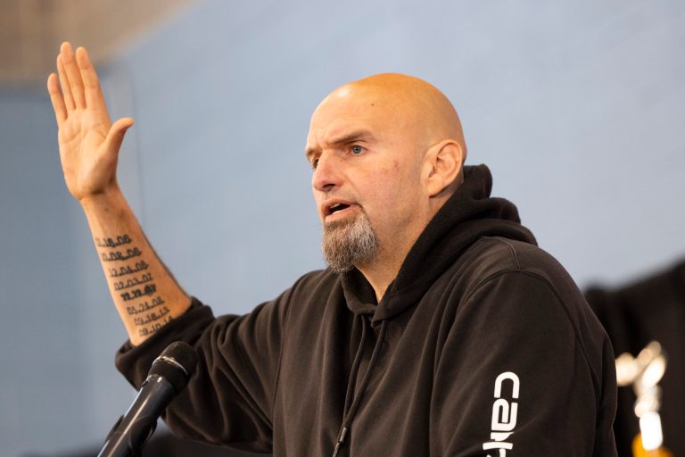 Fetterman spurns Democratic anti-fracking message in bid for rural support