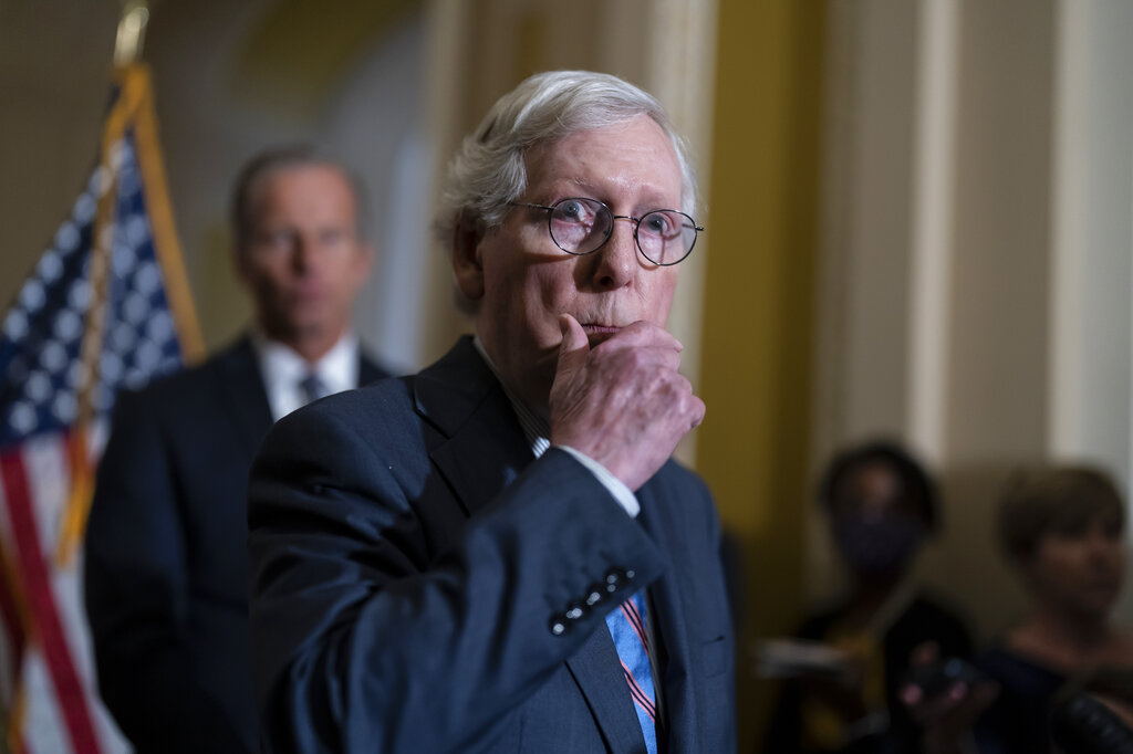 Trump calls for the impeachment of Mitch McConnell, alleges blackmail