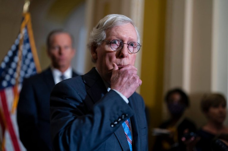 Trump calls for the impeachment of Mitch McConnell, alleges blackmail