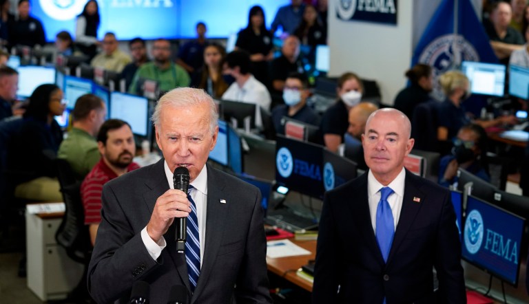 Biden says he’s spoken with DeSantis four or five times, politics is ‘irrelevant’