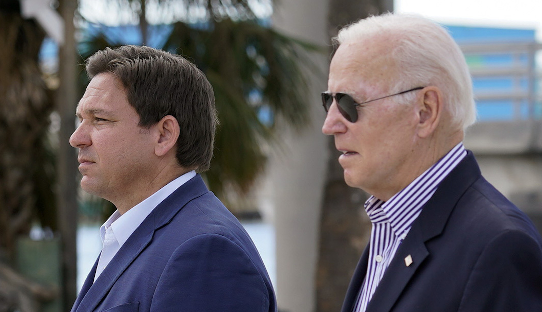 DeSantis leading Biden in key battleground states: Poll