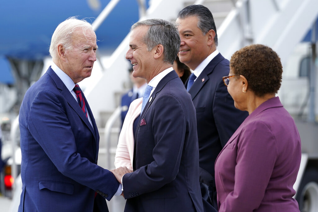 ‘Embarrassing’: Biden backing for embattled nominee Eric Garcetti panned